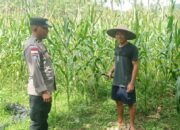 Bhabinkamtibmas Taman Baru Giat Dorong Pemanfaatan Lahan Kosong