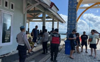 Polsek Sekotong Antisipasi Kejahatan di Tempat Wisata Lombok Barat