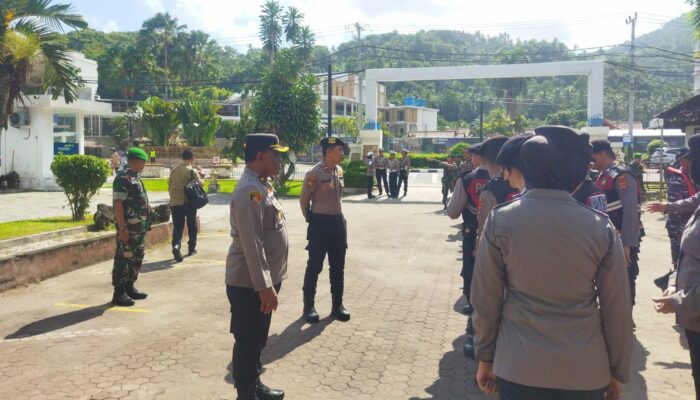 Ibu Wapres Kunjungi Lombok Barat, Polres Gelar Apel Keamanan Ketat