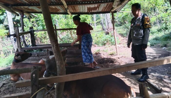 Pemanfaatan Pekarangan, Polri Dukung Ketahanan Pangan Lombok Barat