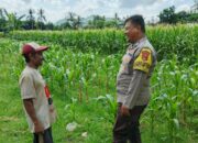 Polres Lombok Barat Dorong Ketahanan Pangan Desa Jembatan Gantung