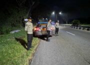 Patroli Blue Light Polsek Kediri Jaga Keamanan Jalan Umum BIL, Cegah Kriminalitas dan Balap Liar