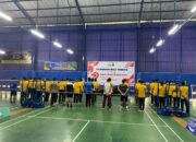 Polres Lombok Barat Gaungkan Semangat Bhayangkara Lewat Turnamen Bulutangkis Kediri