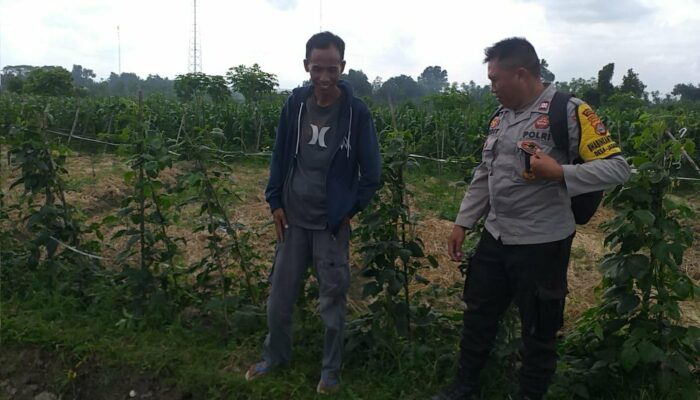 Program Ketahanan Pangan Polsek Kuripan Disambut Antusias Warga Jagaraga