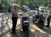 Penertiban Lalu Lintas di Lombok Barat: 73 Tilang dan Edukasi di Tengah Operasi Patuh