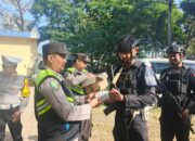 Komitmen Polres Lombok Barat Jaga Kesehatan Personel Operasi di Lapangan