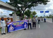Razia Lalu Lintas di Kecamatan Kediri: Polisi Amankan Puluhan Kendaraan Tanpa STNK