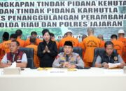Polda Riau Tangkap 46 Tersangka Kejahatan Kehutanan, Tegaskan Komitmen Penegakan Hukum