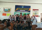 _Police Goes to School, Polsek Sanggar Sosialisasi Bahaya Laten Narkoba dan Pencegahan Kenakalan Remaja di SMPN 1 Sanggar