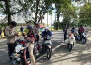 Kamseltibcar Lantas Diperkuat, Polres Lombok Barat Gelar Operasi di Kecamatan Gerung