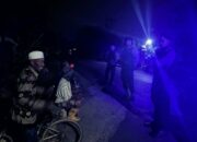 Patroli Malam Intensif Polres Lombok Barat Amankan Kecamatan Kuripan dari 3C dan Balap Liar