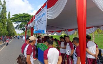 Ribuan Warga Padati Car Free Day di Lombok Barat, Bupati dan Kapolres Turun Langsung