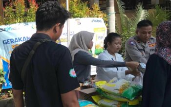 Bulog NTB dan Polres Lombok Barat Pastikan Ketersediaan Pangan Murah di Kediri