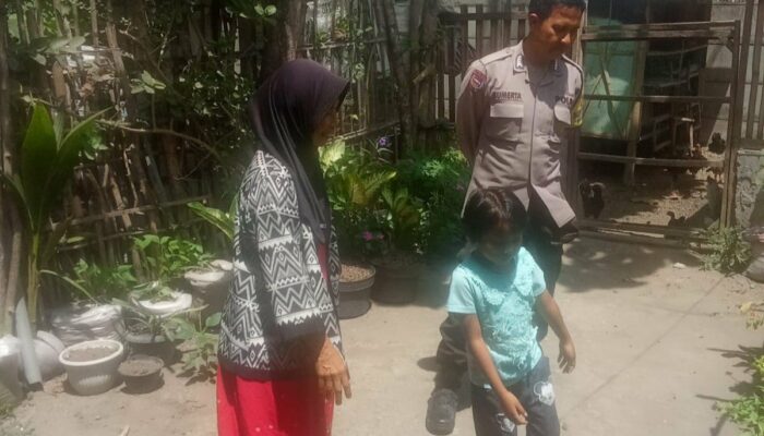 Kapolsek Labuapi Dukung Edukasi Pekarangan oleh Bhabinkamtibmas Perampuan di Karang Bayan