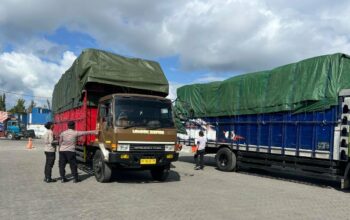 Polsek Kawasan Pelabuhan Lembar Jaga Kelancaran Arus Logistik dari Surabaya