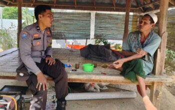 Polsek Lembar Dorong Partisipasi Warga Eyat Mayang dalam Program Pangan Nasional