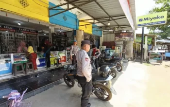 Cuaca Ekstrem & 3C, Polsek Sekotong Siaga di Lapangan