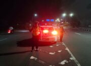 Satlantas Lombok Barat Antisipasi Kejahatan Malam di By Pass BIL 2