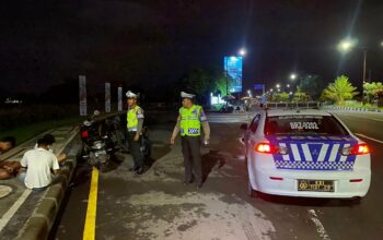 Patroli Polisi di Lombok Barat Tekan Kejahatan Jalanan