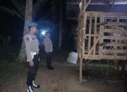 Malam Tak Lagi Sepi, Polisi Lembar Aktif Jaga Kandang Ternak Warga