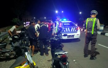 Operasi Lilin Rinjani: Polisi Sisir Balap Liar di Gerung